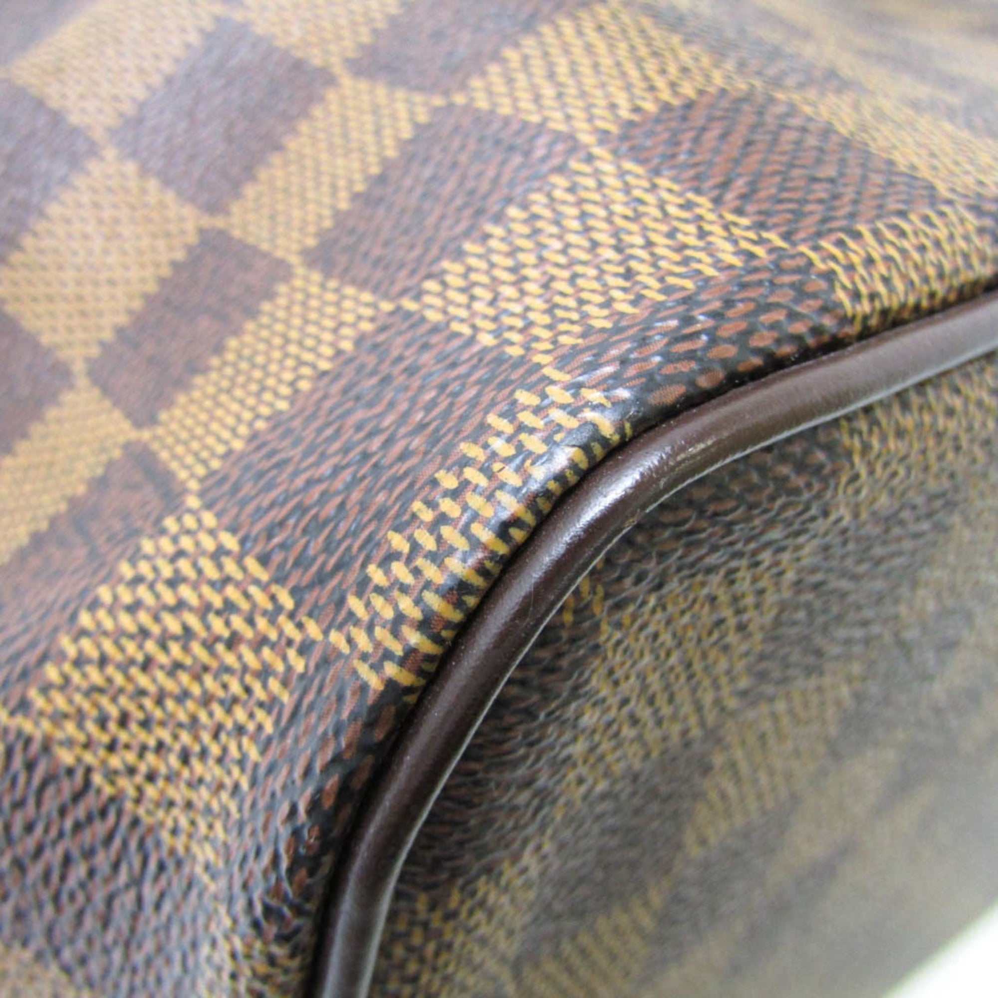Louis Vuitton Damier Ebene Damier Canvas Tote Bag