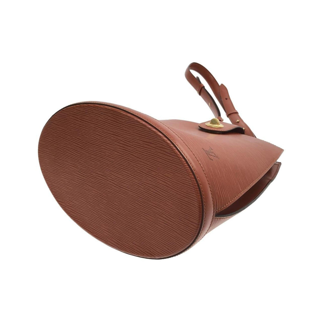 Louis Vuitton Brown Leather Shoulder Bag