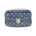 Louis Vuitton Blue Denim Canvas Shoulder Bag