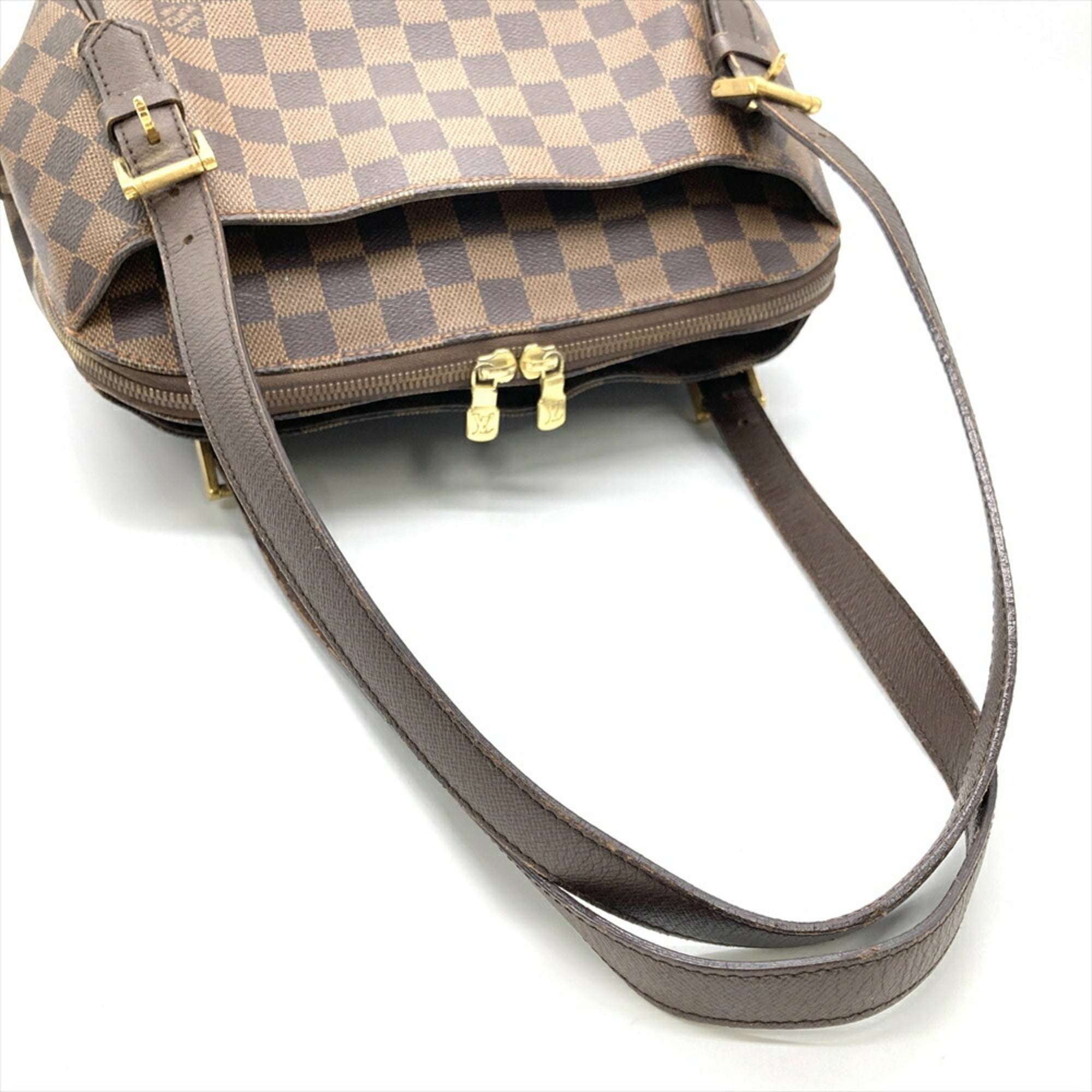 Louis Vuitton Damier Brown Damier Canvas Damier Canvas Shoulder Bag