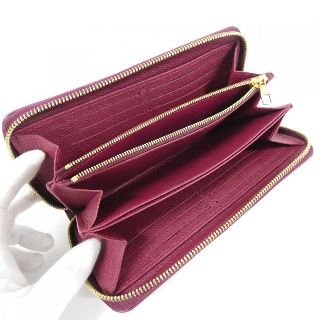 Louis Vuitton Raisin Leather Long Wallet