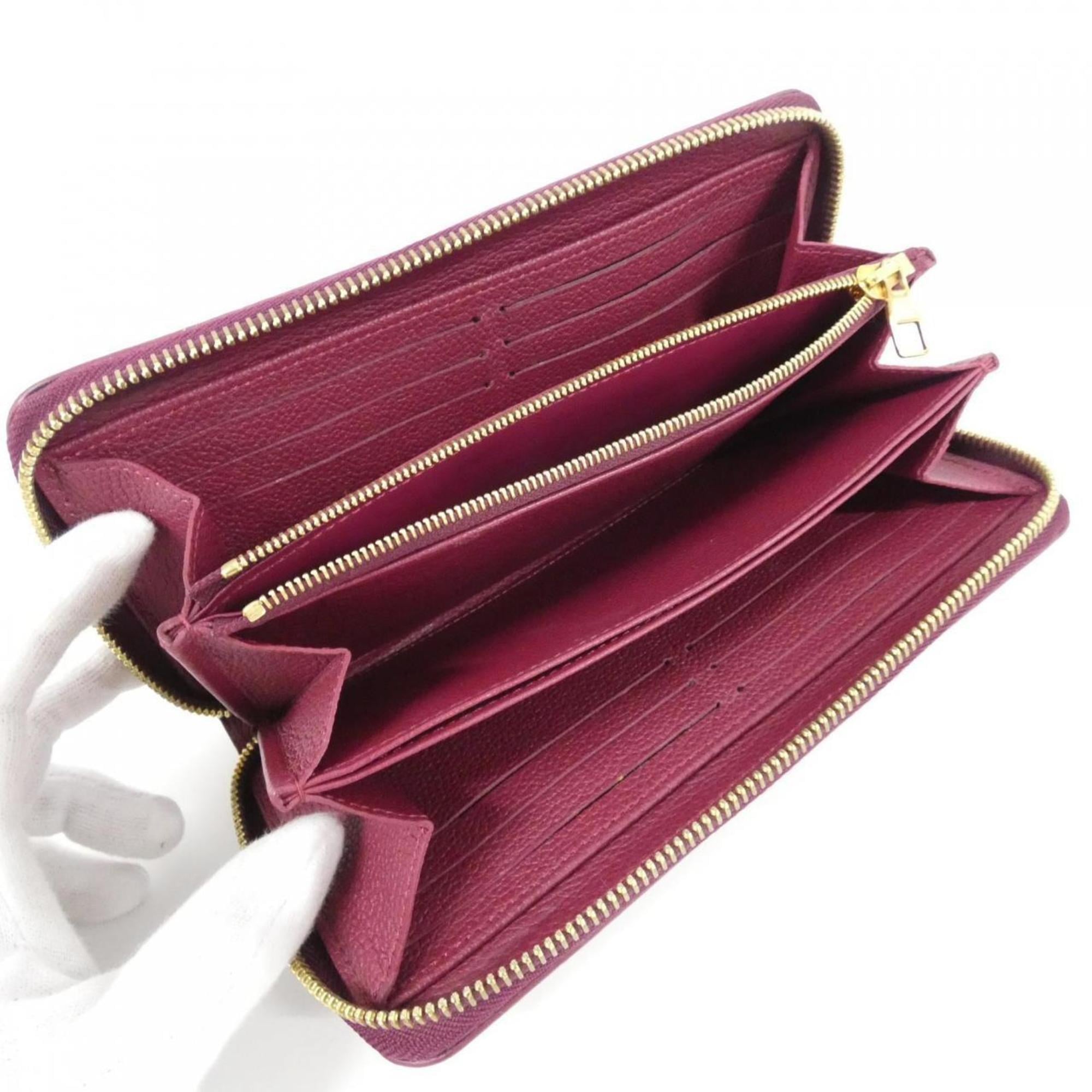 Louis Vuitton Raisin Leather Long Wallet