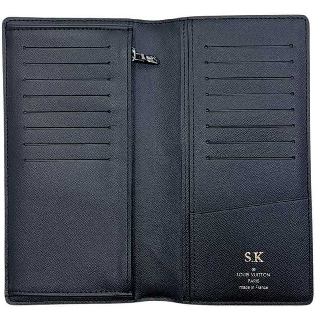 Louis Vuitton Black Monogram Eclipse Monogram Eclipse Long Wallet