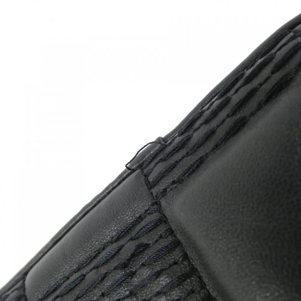 Louis Vuitton Black Leather Shoulder Bag
