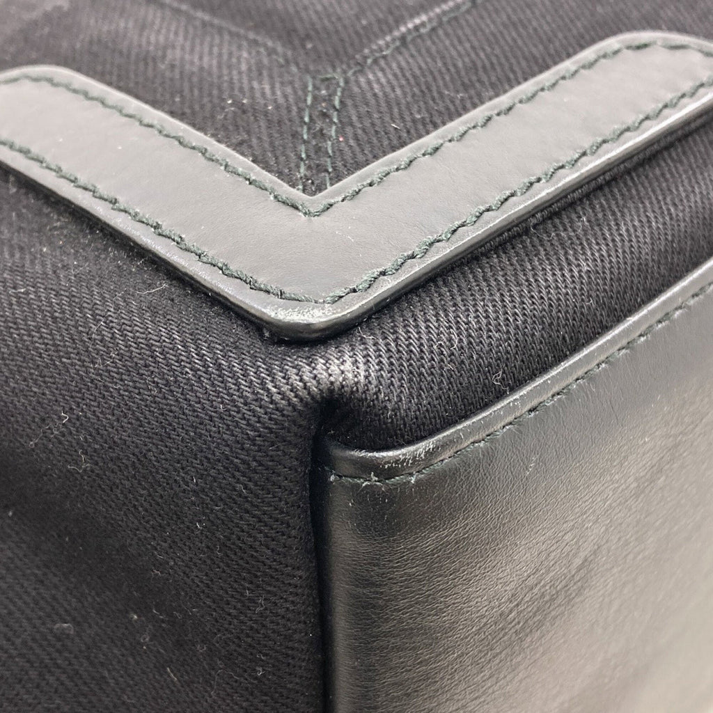 Balenciaga Black Canvas Handbag Pouch