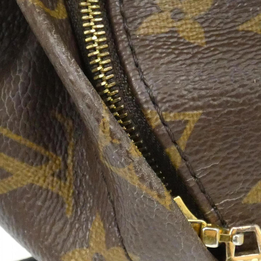 Louis Vuitton Marron Coated Canvas Backpack