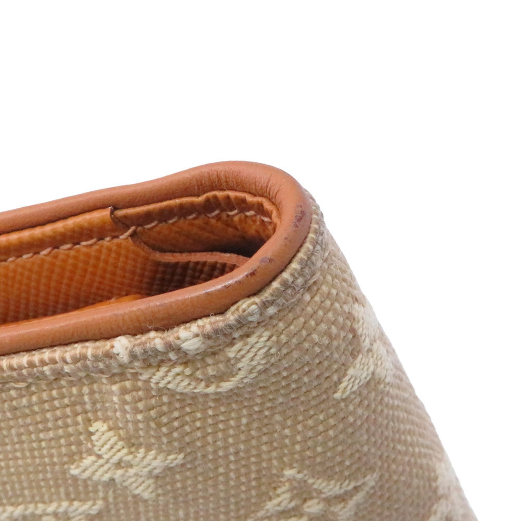 Louis Vuitton Beige Monogram Monogram Mini Wallet (Tri-Fold)
