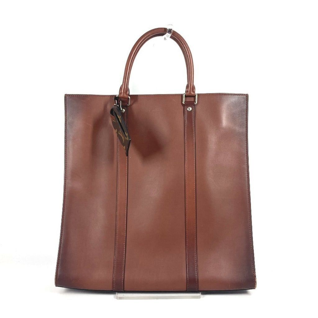 Louis Vuitton Brown Nomade Leather Briefcase Handbag Tote Bag