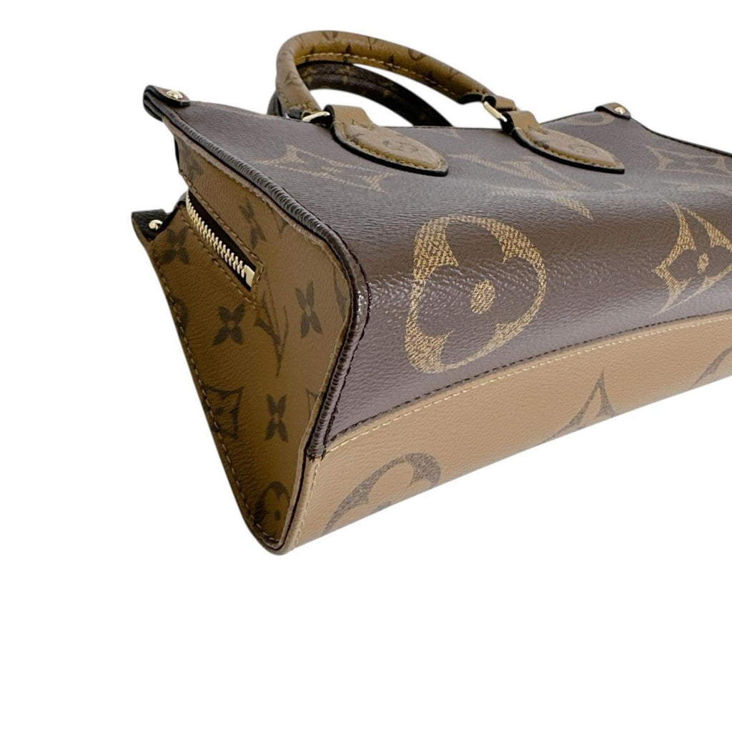 Louis Vuitton Brown Monogram Pouch Tote Bag