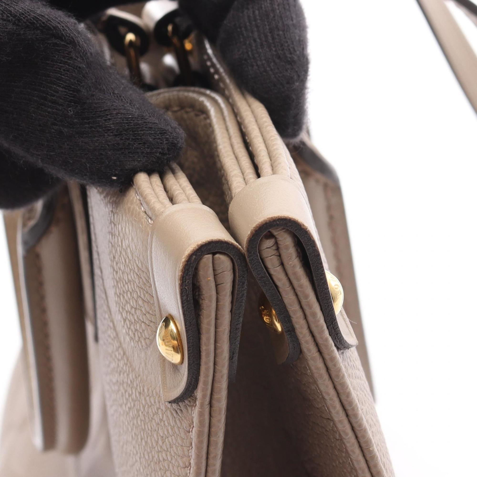 Louis Vuitton Beige Tourterelle Monogram Empreinte Tote Bag