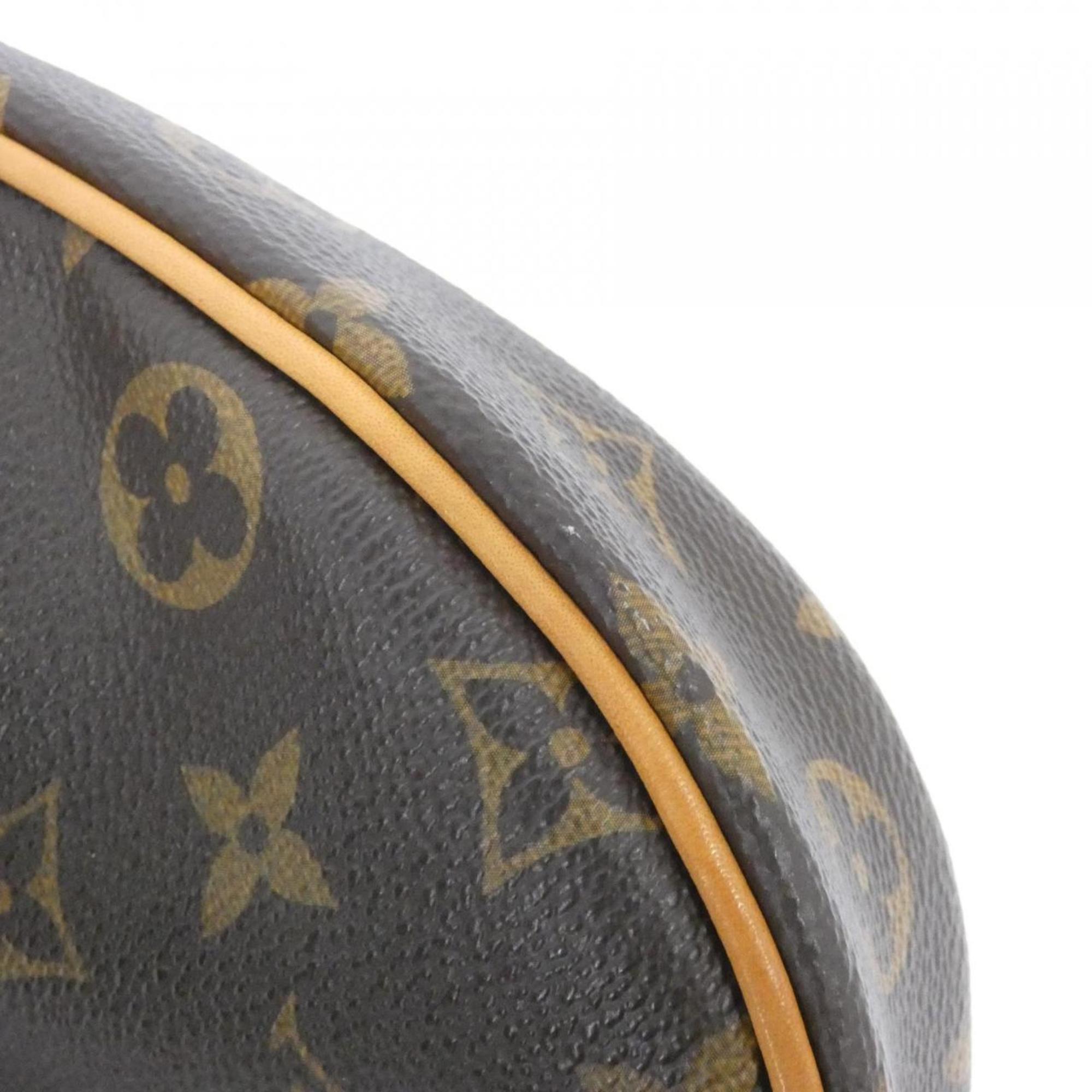 Louis Vuitton Marron Coated Canvas Shoulder Bag