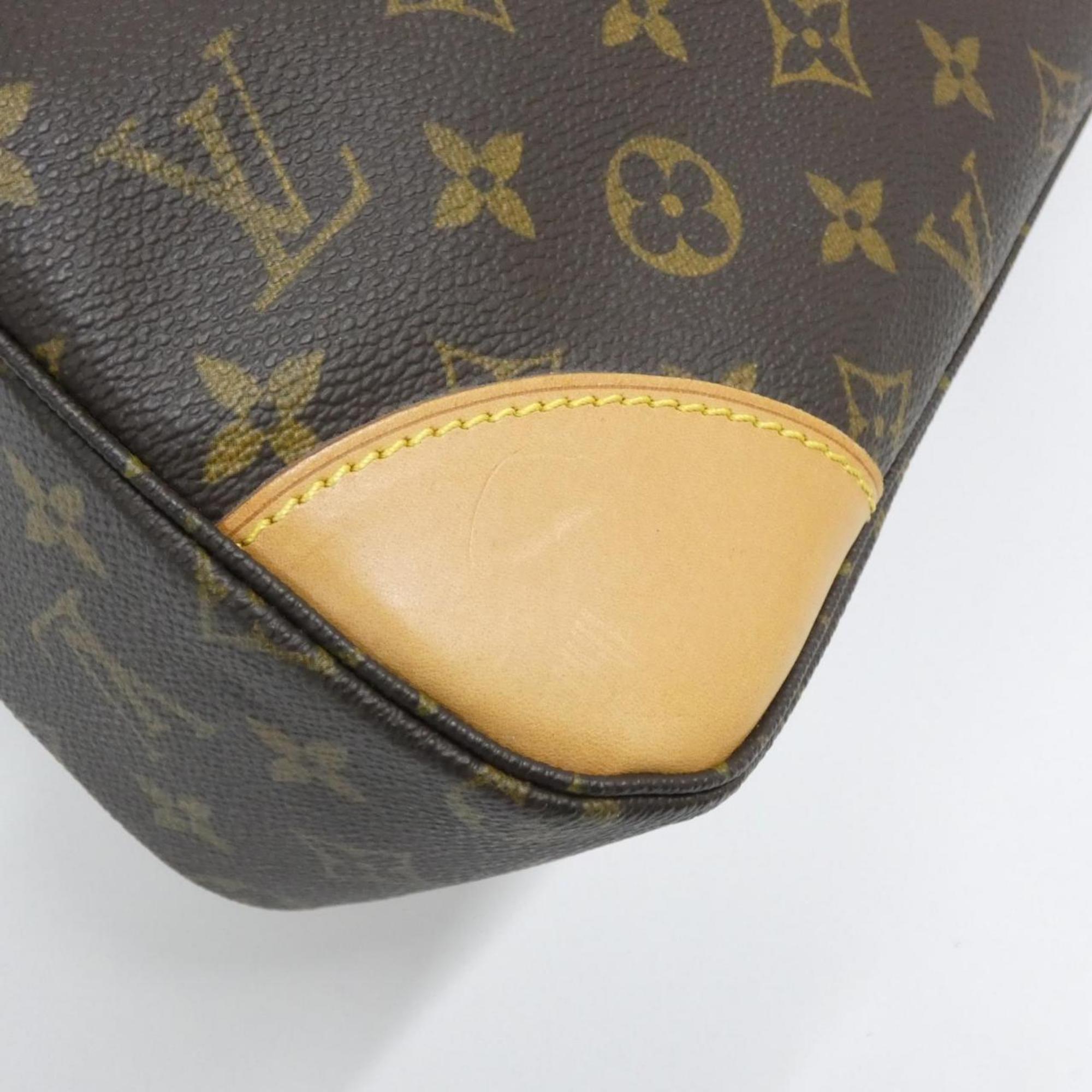 Louis Vuitton Brown Coated Canvas Shoulder Bag