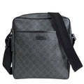 Gucci Gray Gg Supreme Shoulder Bag (Pre-Owned)