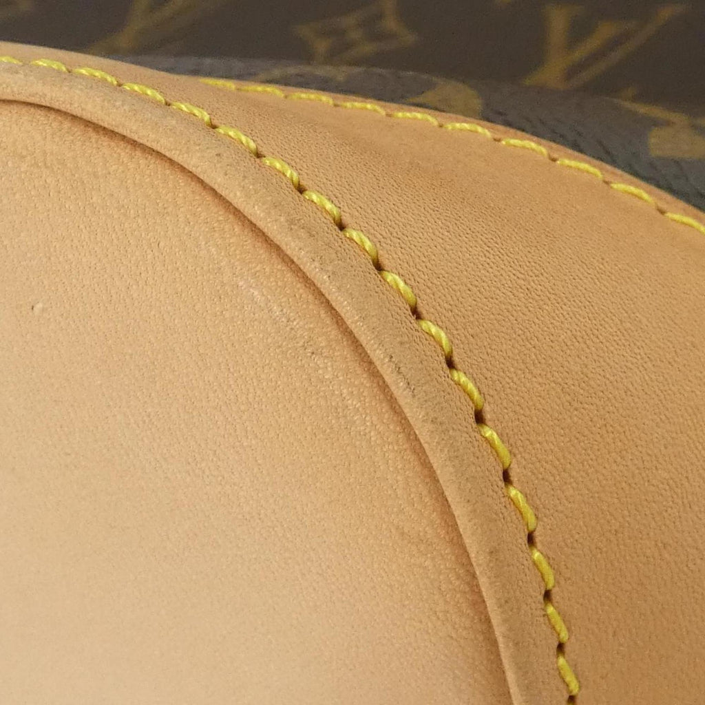 Louis Vuitton Marron Coated Canvas Handbag