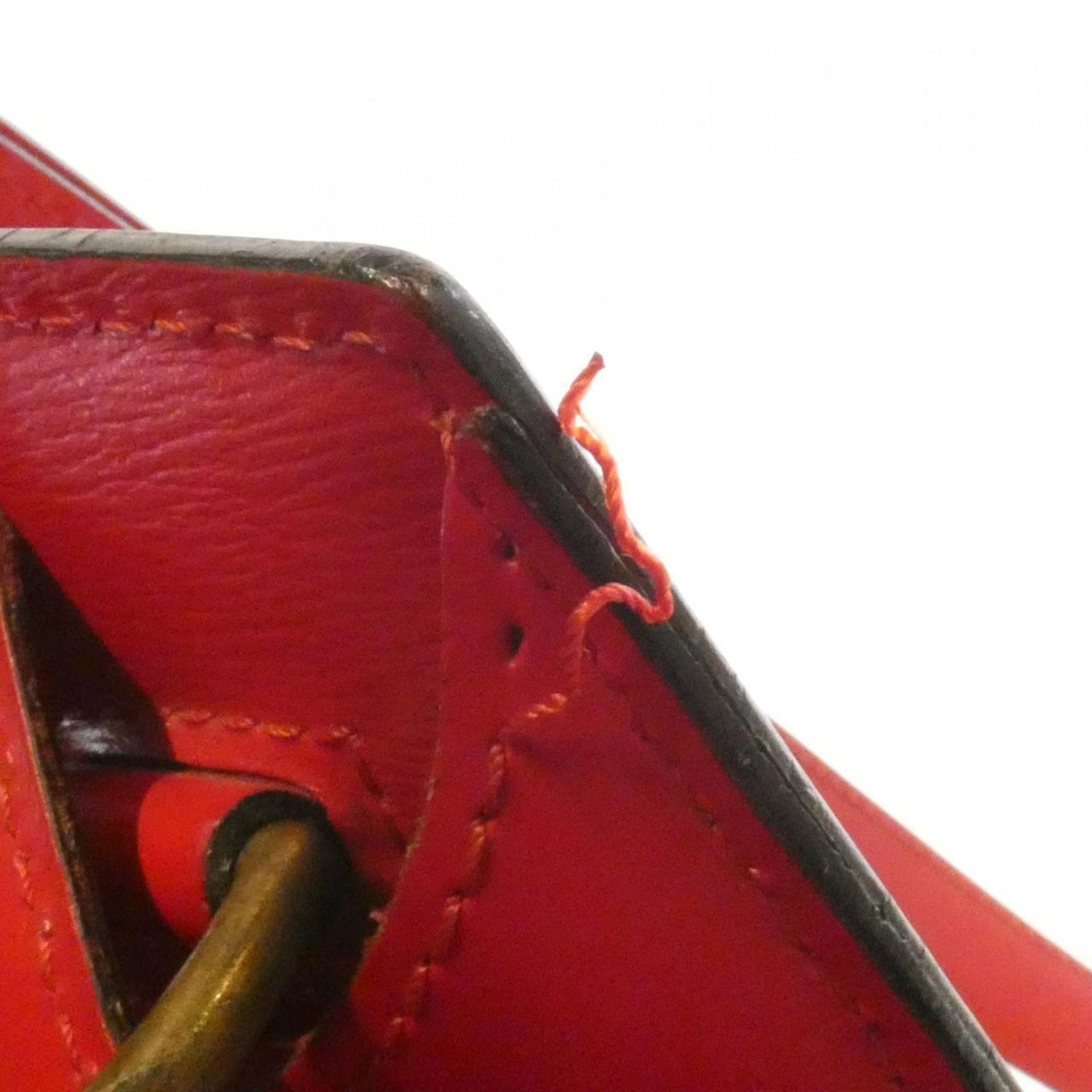 Louis Vuitton Red Color Leather Shoulder Bag