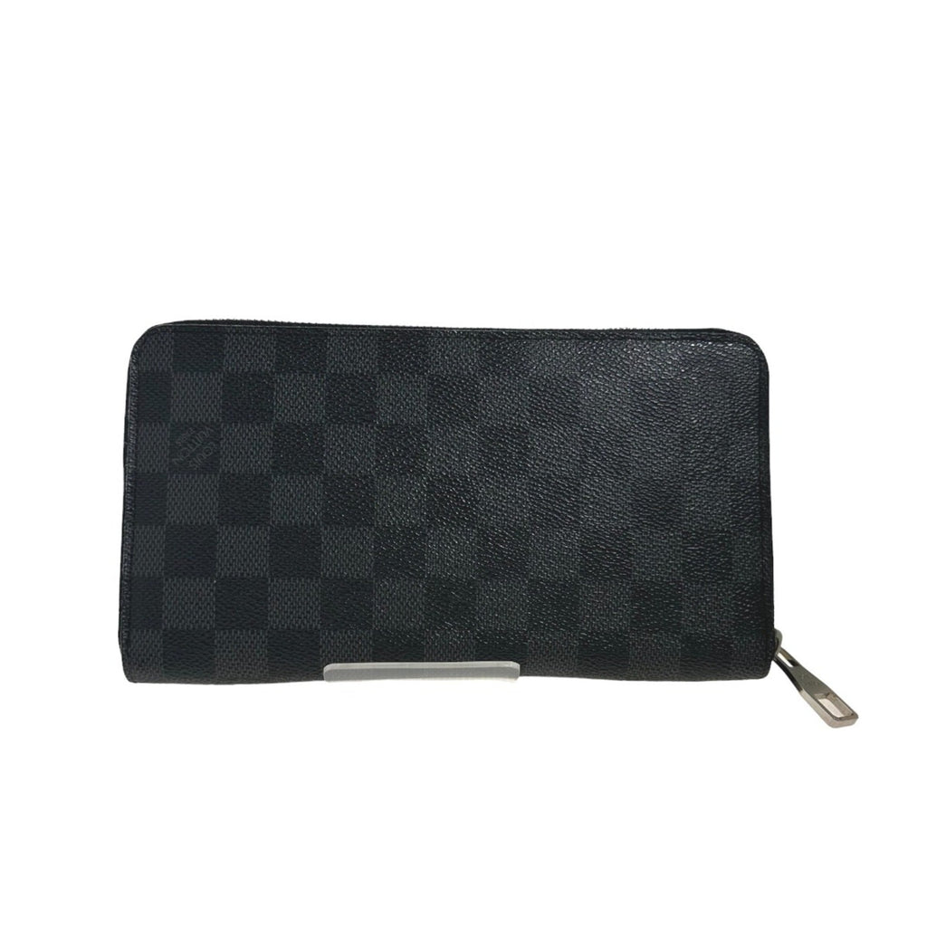 Louis Vuitton Black Damier Graphite Long Wallet