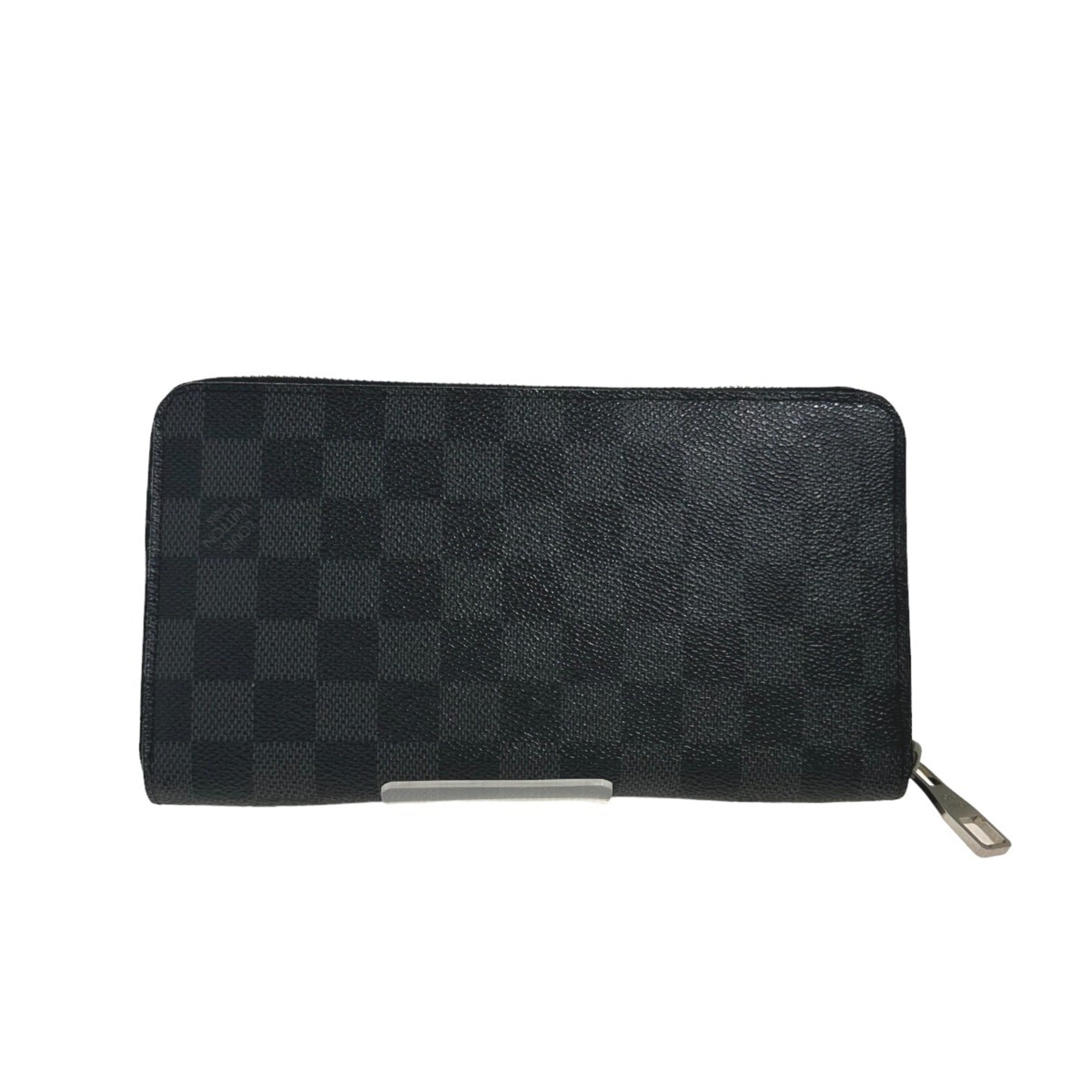 Louis Vuitton Black Damier Graphite Long Wallet