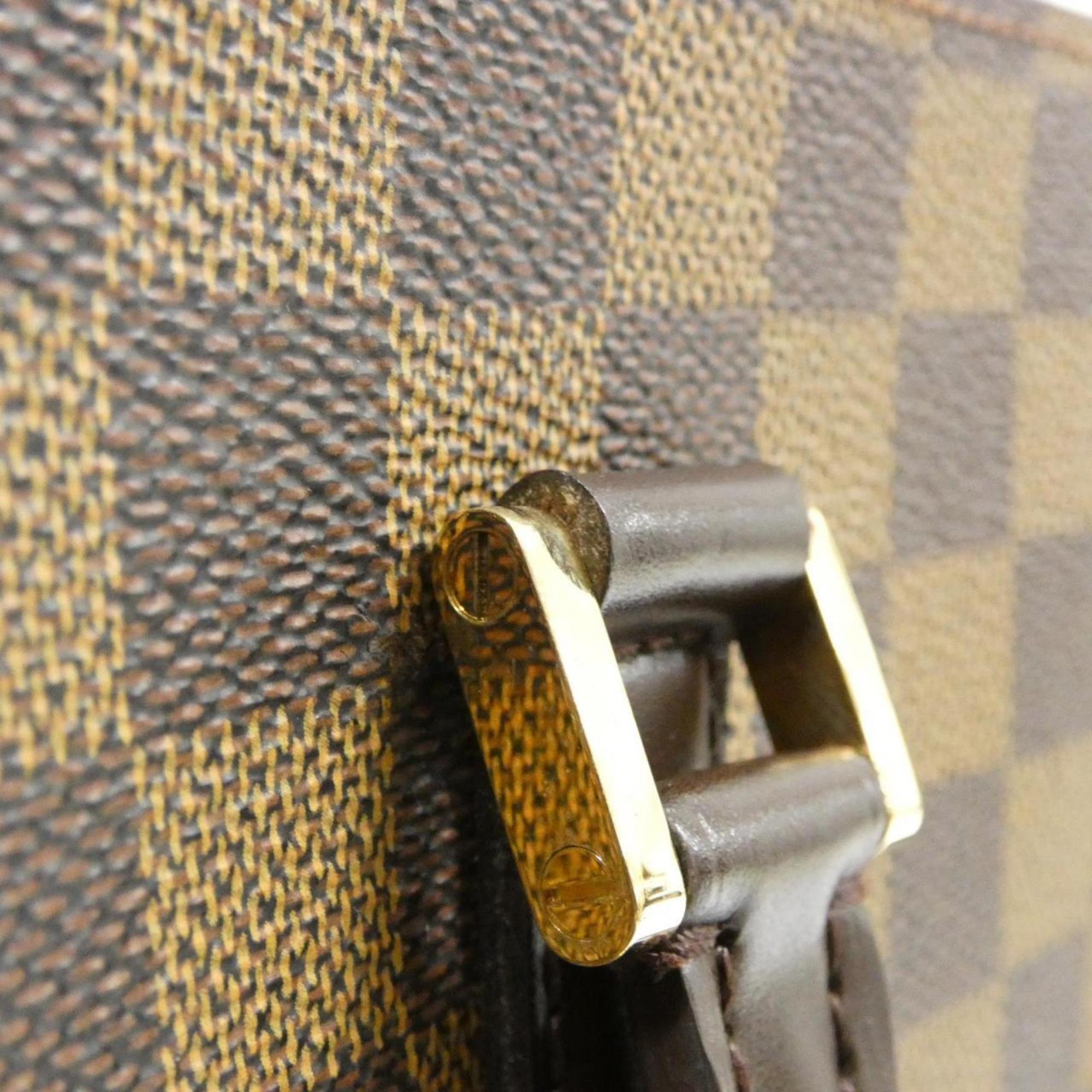 Louis Vuitton Damier Ebene Coated Canvas Handbag