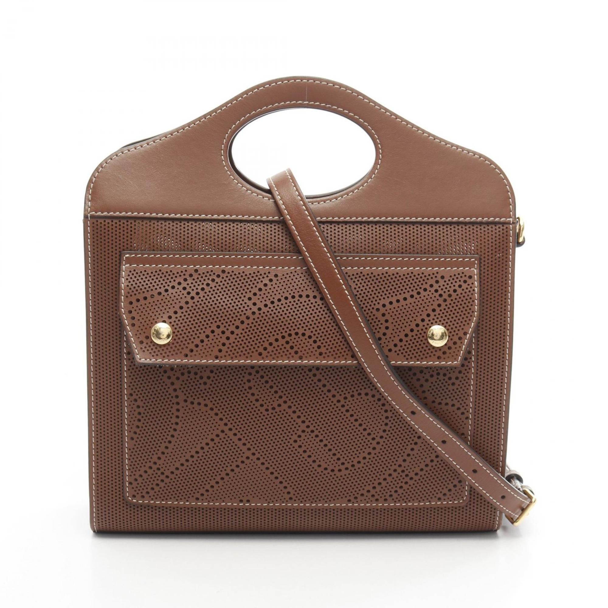 Burberry Brown Leather Handbag