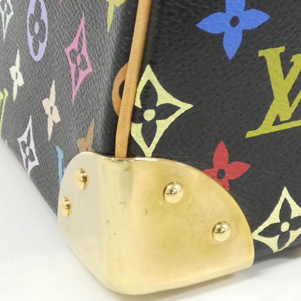 Louis Vuitton Black Multi-Color Coated Canvas Shoulder Bag