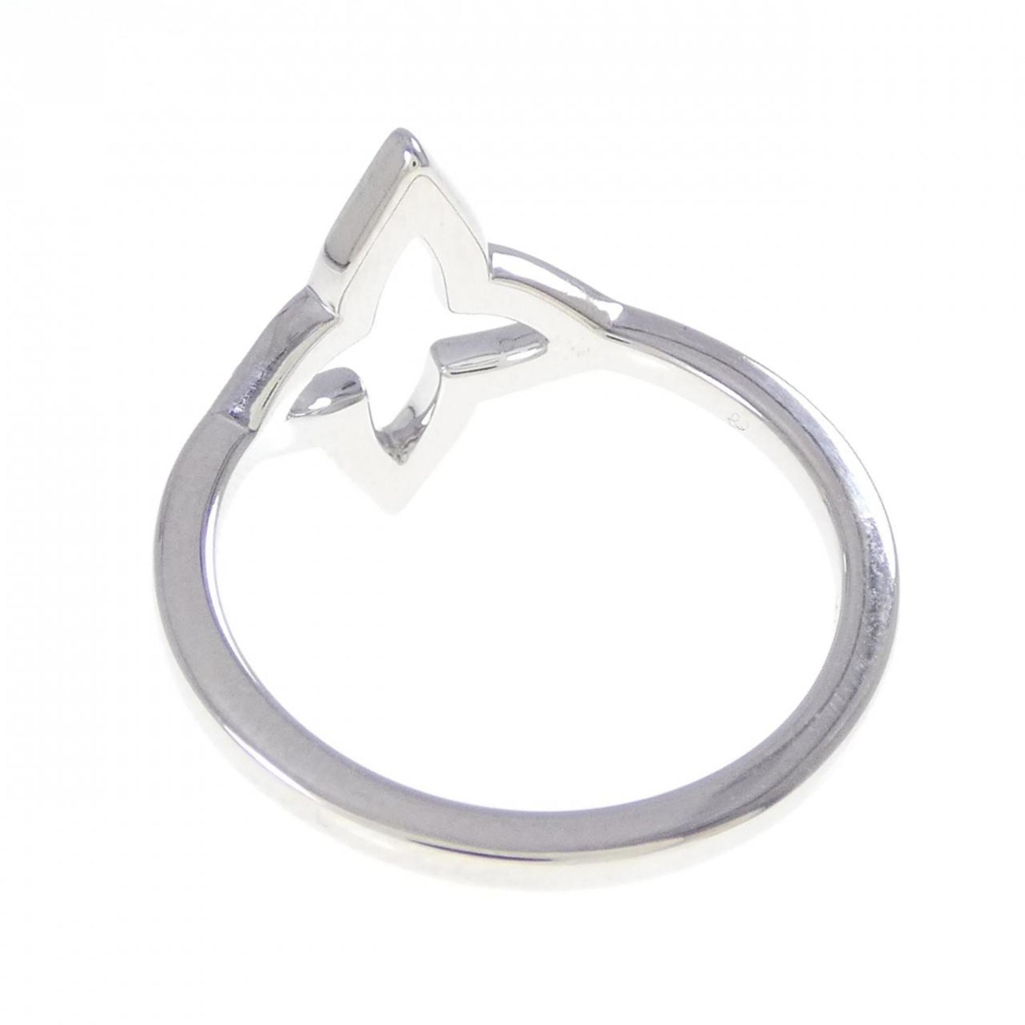 Louis Vuitton White Gold (18K) Band Ring