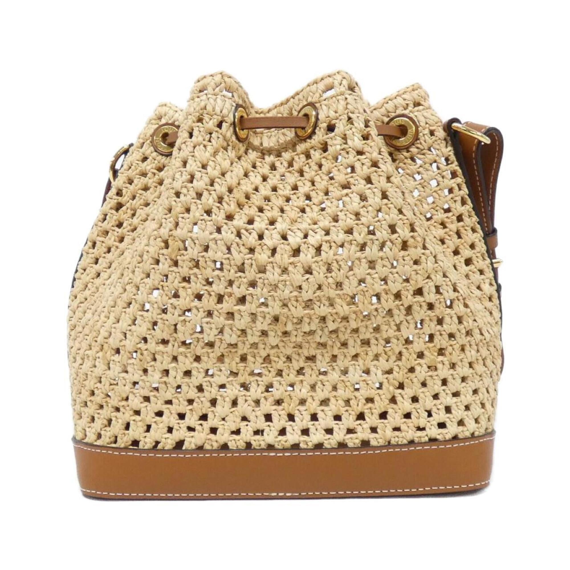 Louis Vuitton Natural Raffia Shoulder Bag