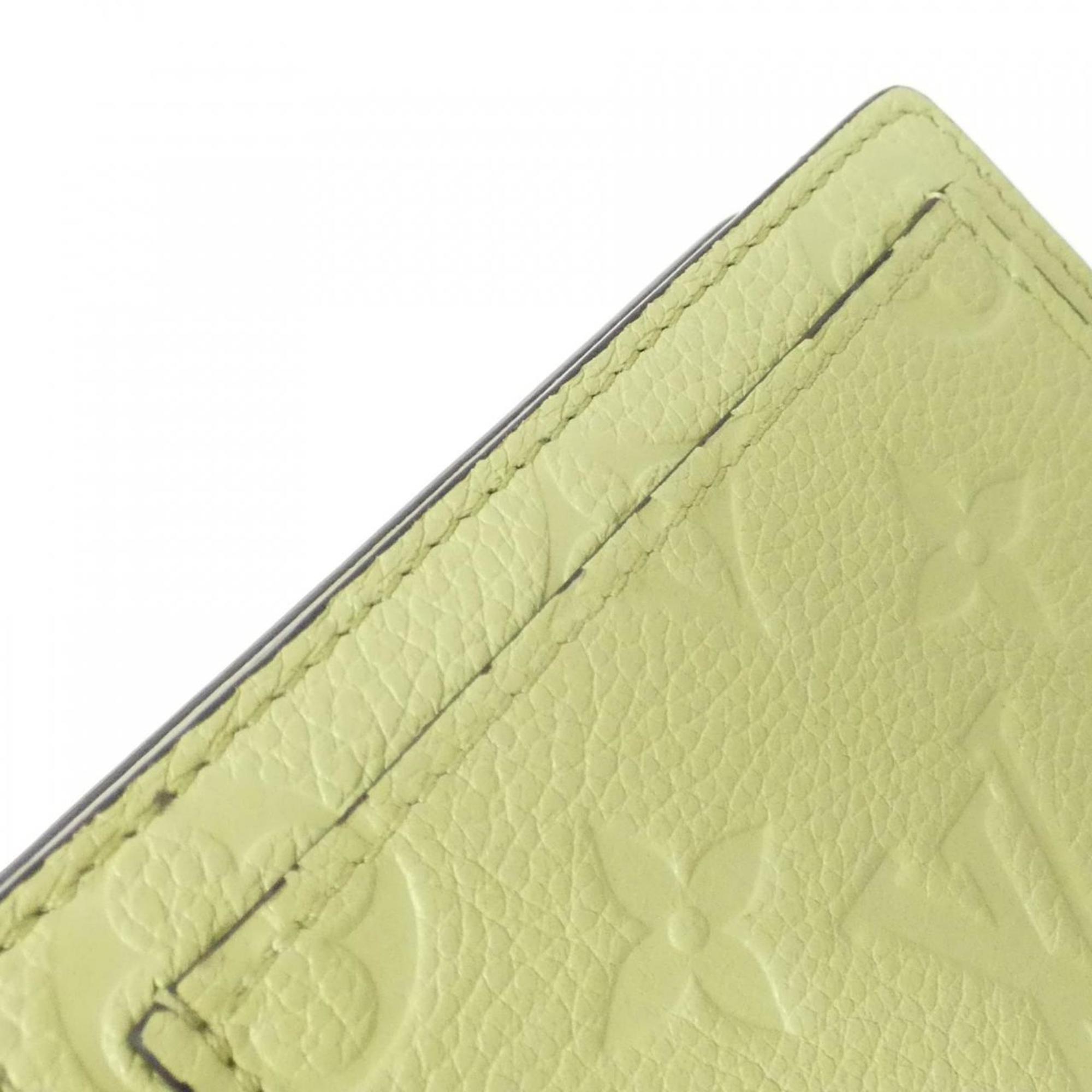 Louis Vuitton Green Vert Leather Wallet