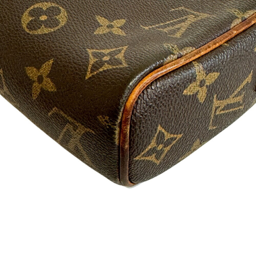 Louis Vuitton Brown Leather Handbag Pouch