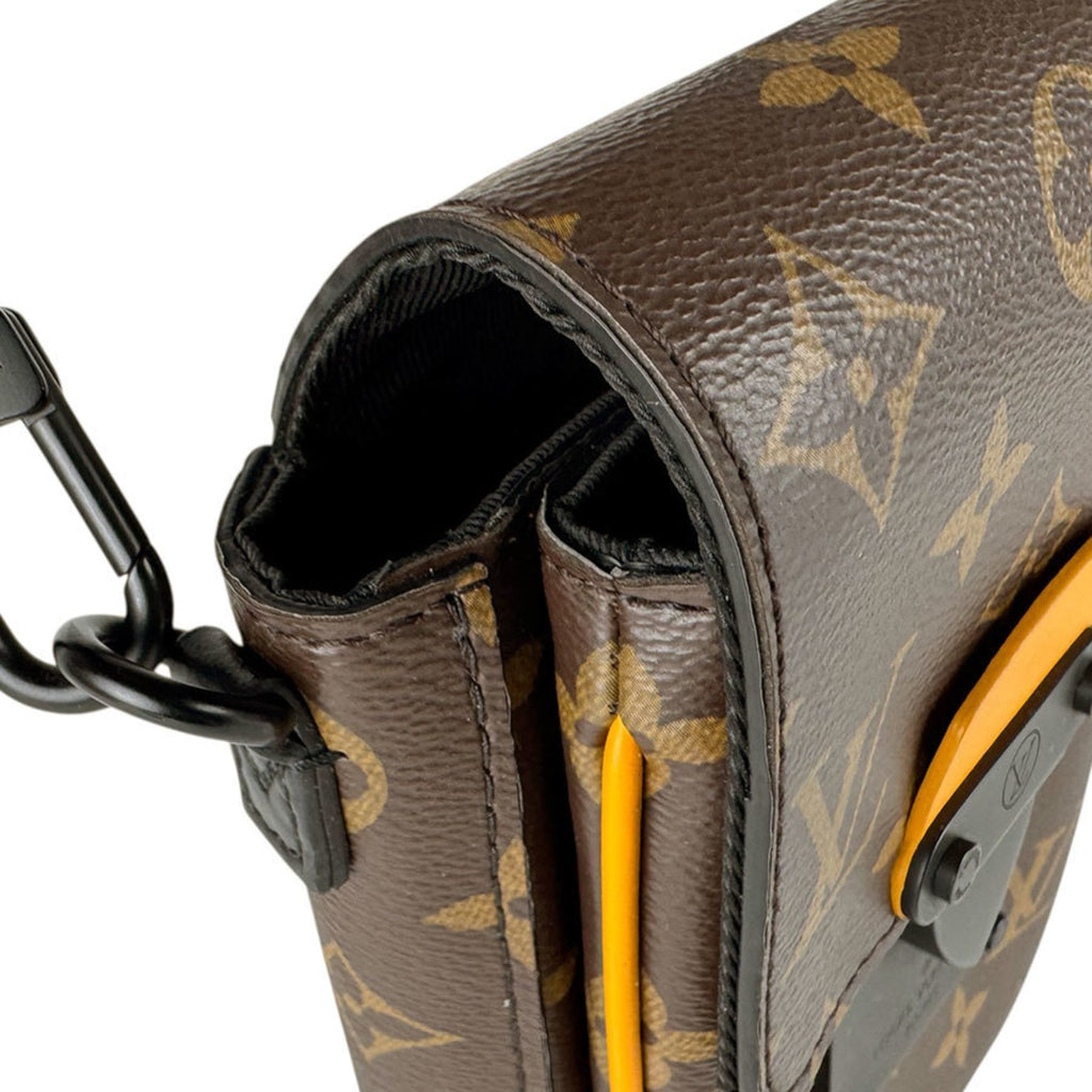 Louis Vuitton Black Brown Monogram Monogram Shoulder Bag