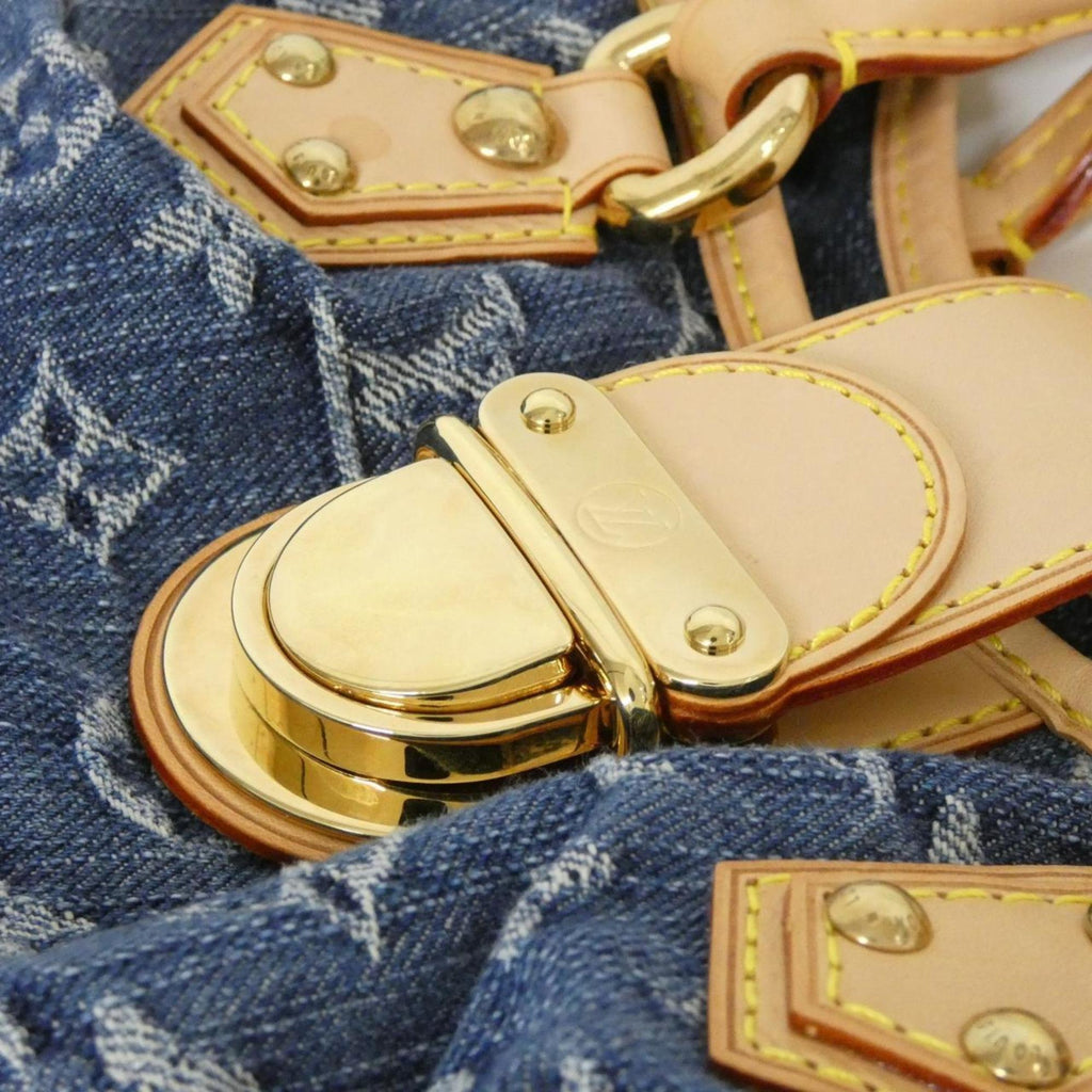 Louis Vuitton Blue Denim Handbag