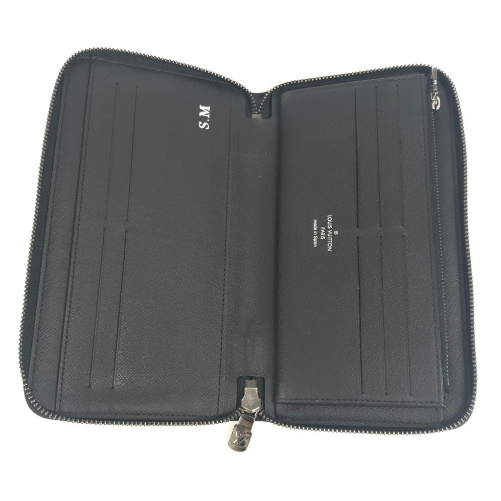Louis Vuitton Monogram Eclipse Black Monogram Eclipse Long Wallet