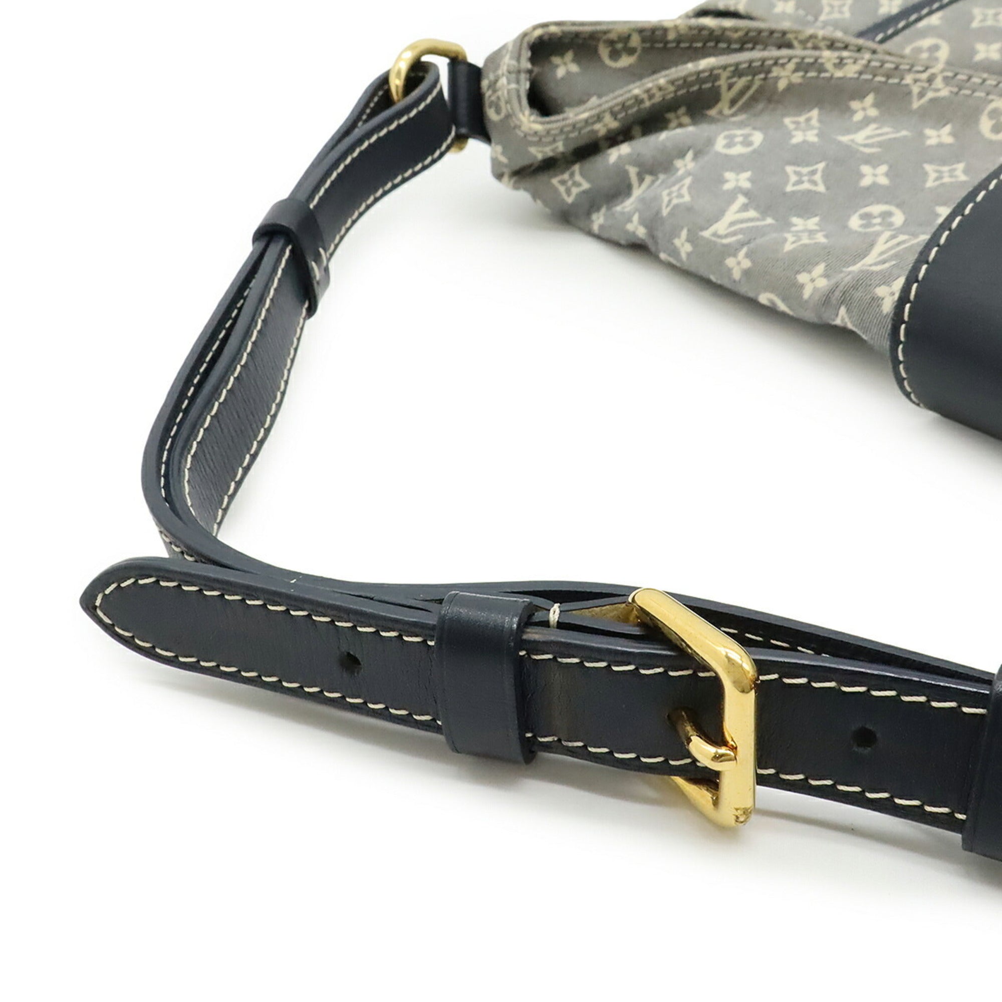 Louis Vuitton Ancre Navy Monogram Idylle Leather Shoulder Bag