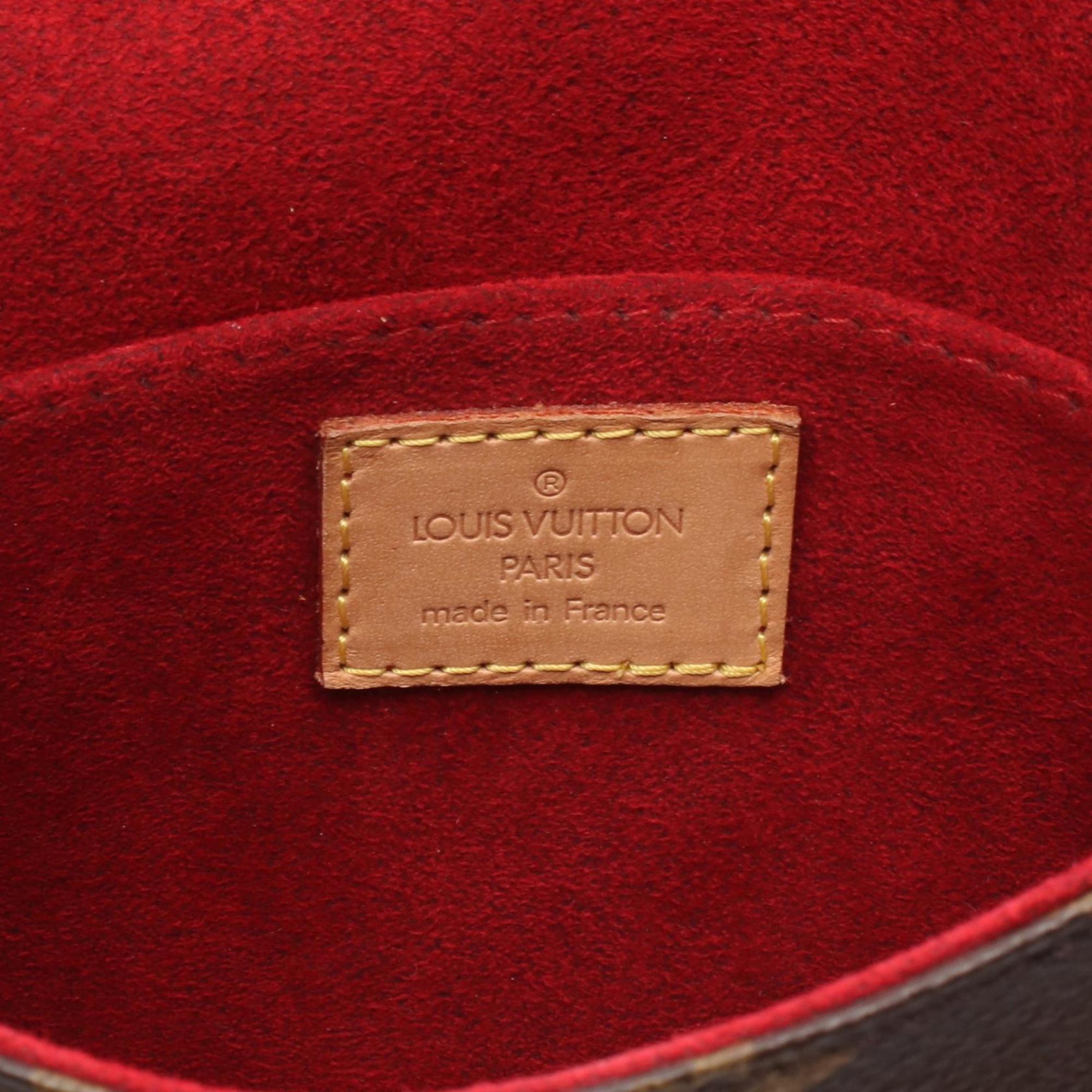 Louis Vuitton Brown Monogram Pvc Leather Shoulder Bag