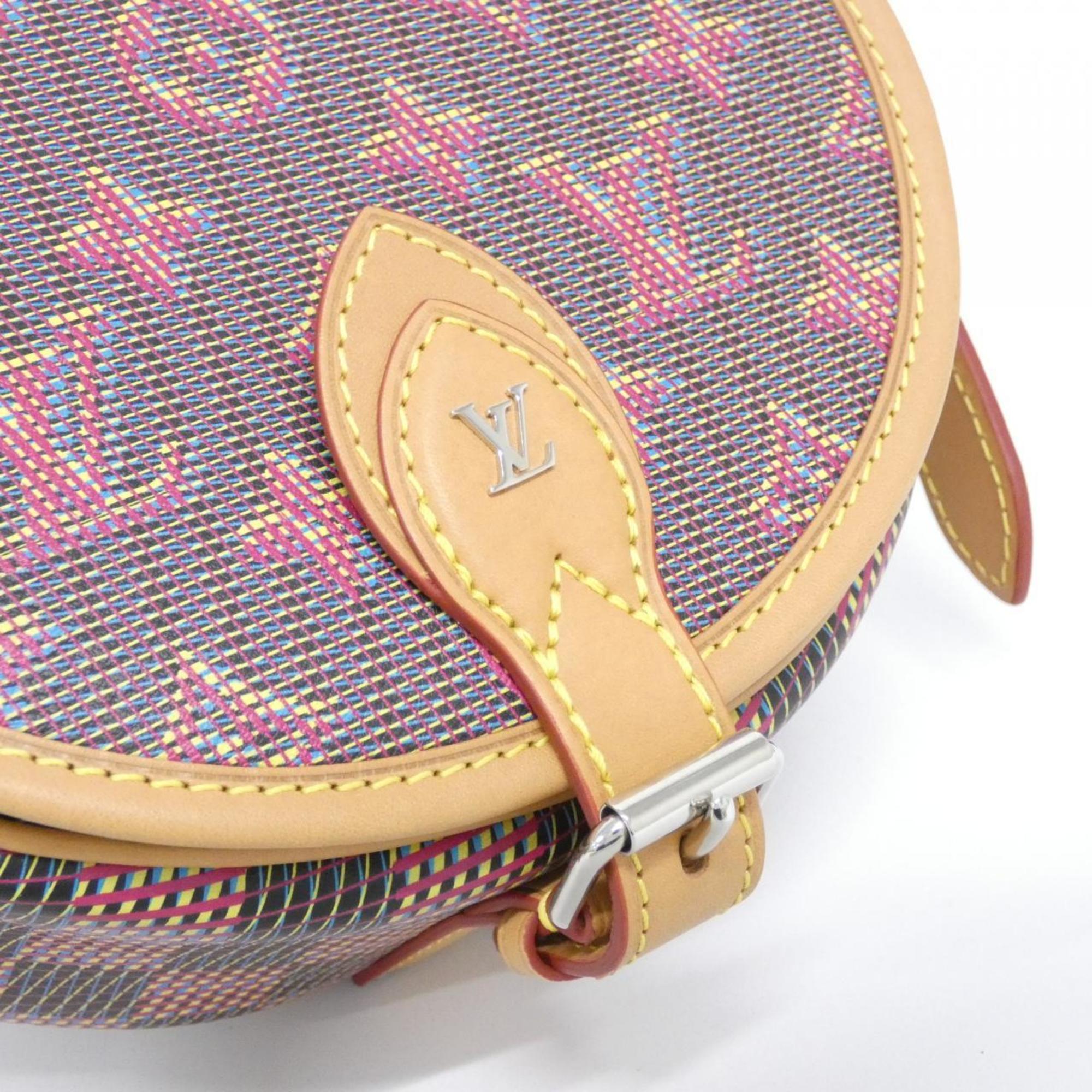 Louis Vuitton Pink Rose Leather Shoulder Bag