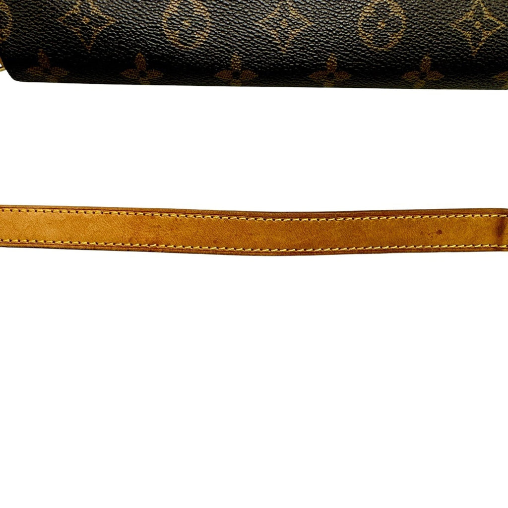 Louis Vuitton Brown Monogram Canvas Shoulder Bag