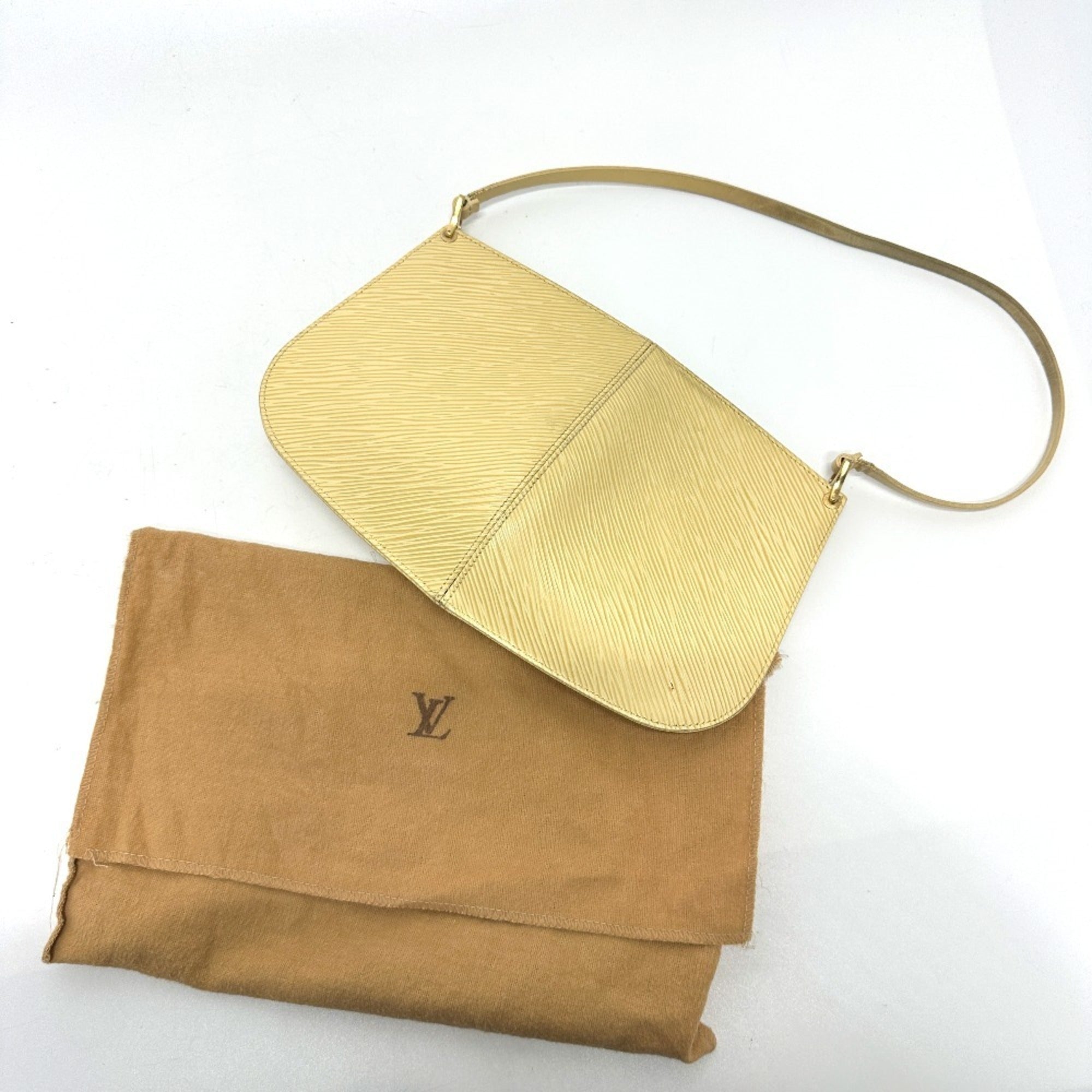 Louis Vuitton Epi Beige Epi Leather Shoulder Bag