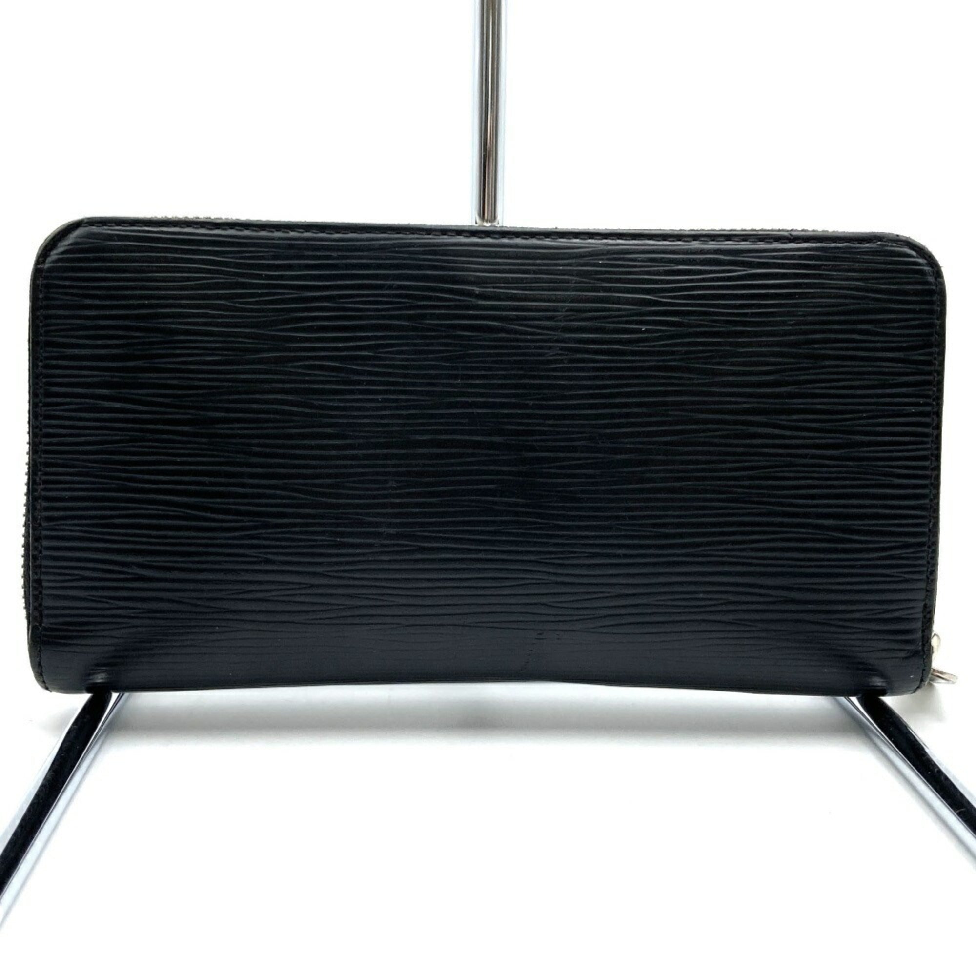 Louis Vuitton Black Epi Leather Long Wallet