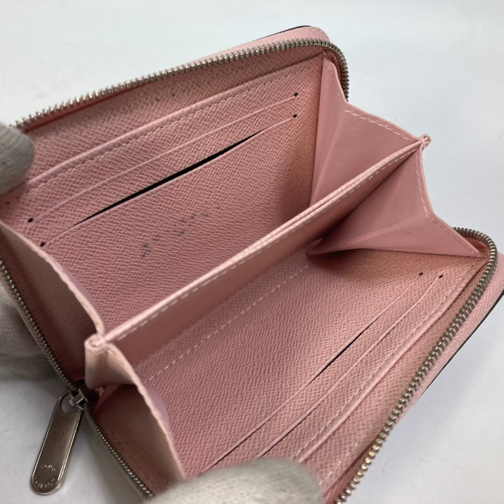 Louis Vuitton Epi Pink Epi Leather Coin Purse/Coin Case