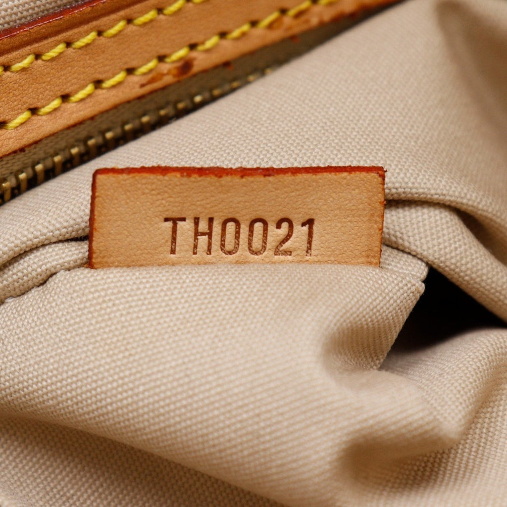 Louis Vuitton Beige Yellow Monogram Vernis Boston Bag Tote Bag