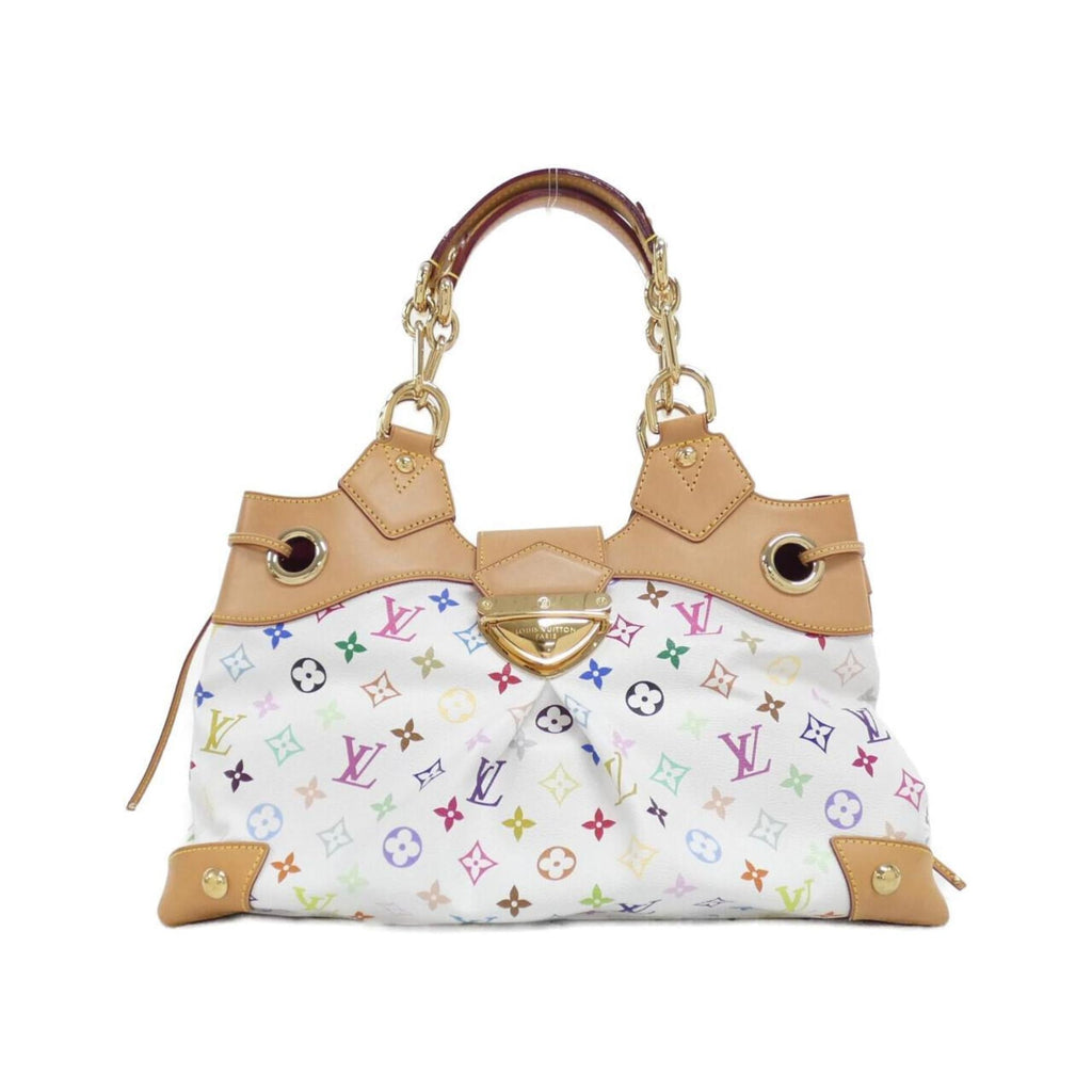 Louis Vuitton Multi-Color White Coated Canvas Shoulder Bag