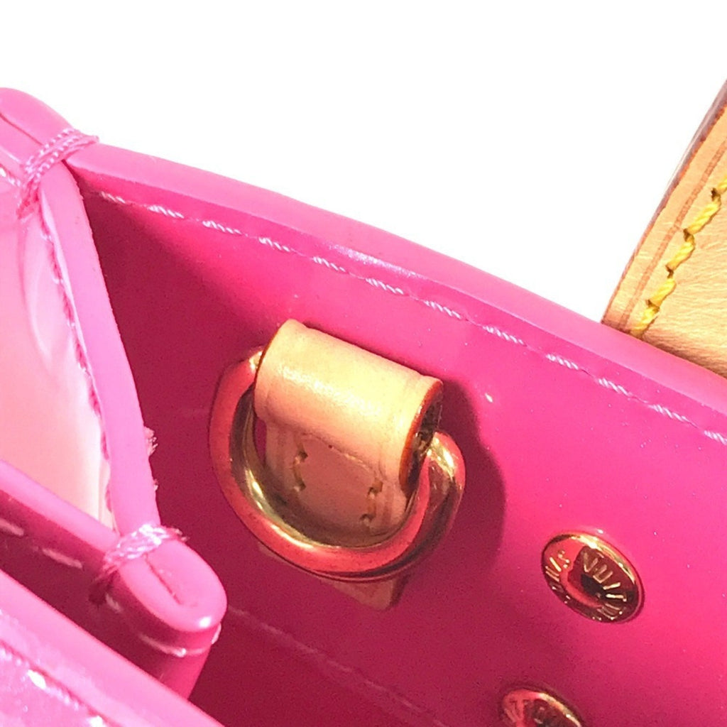 Louis Vuitton Pink Monogram Vernis Handbag Shoulder Bag Tote Bag