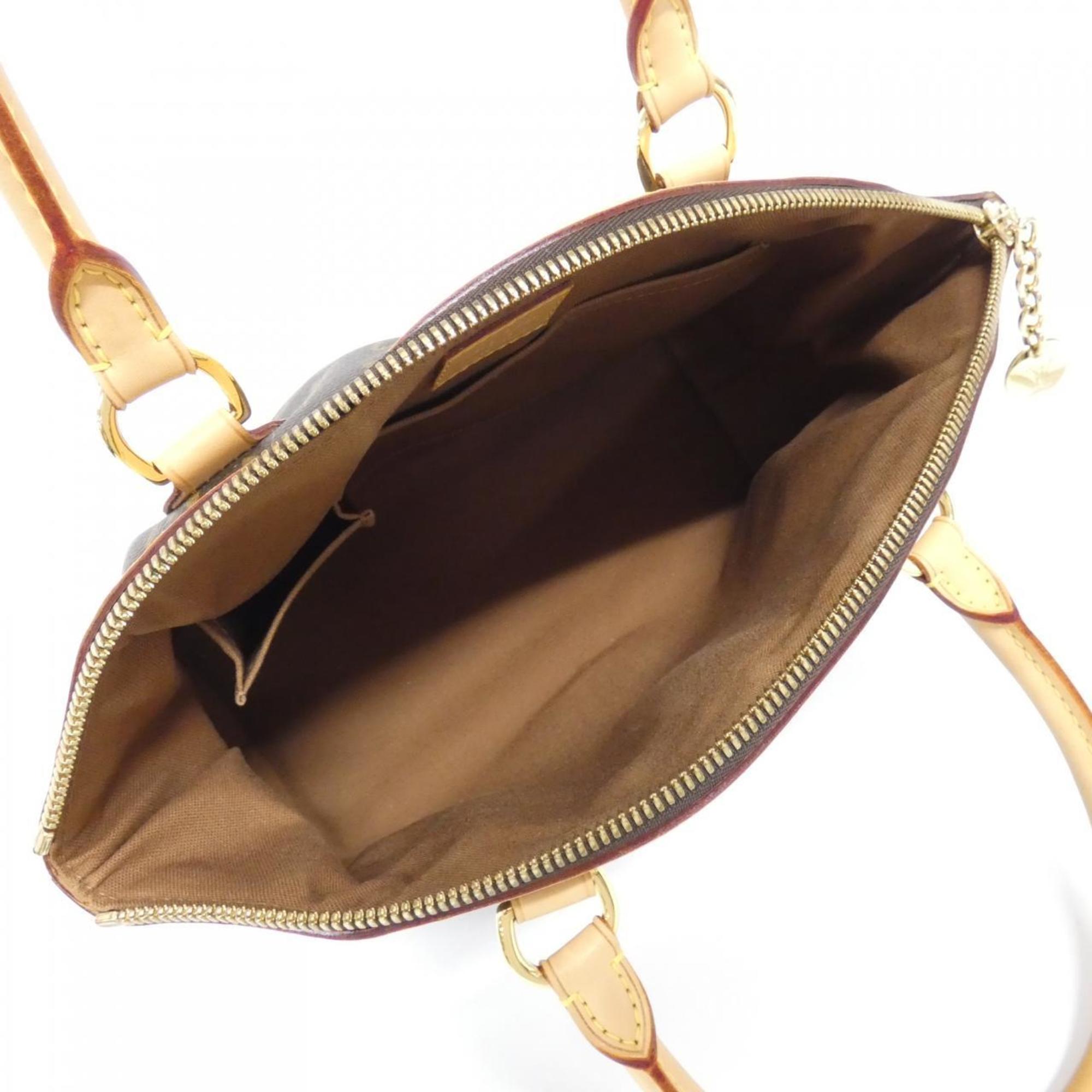Louis Vuitton Brown Coated Canvas Handbag
