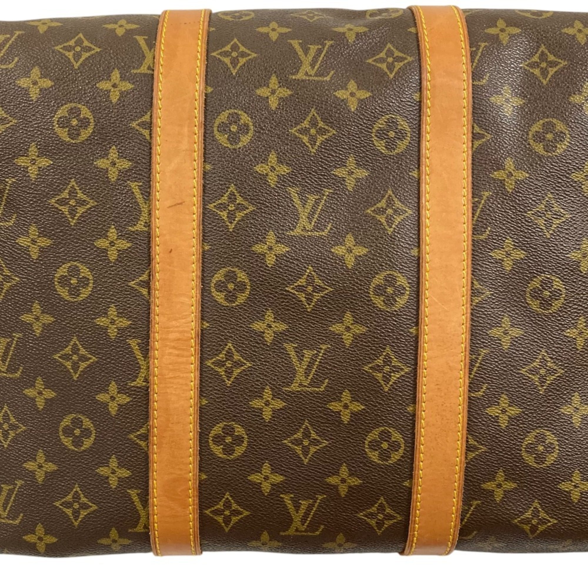 Louis Vuitton Brown Monogram Boston Bag