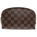 Louis Vuitton Brown Ebene Damier Canvas Pochette Pouch