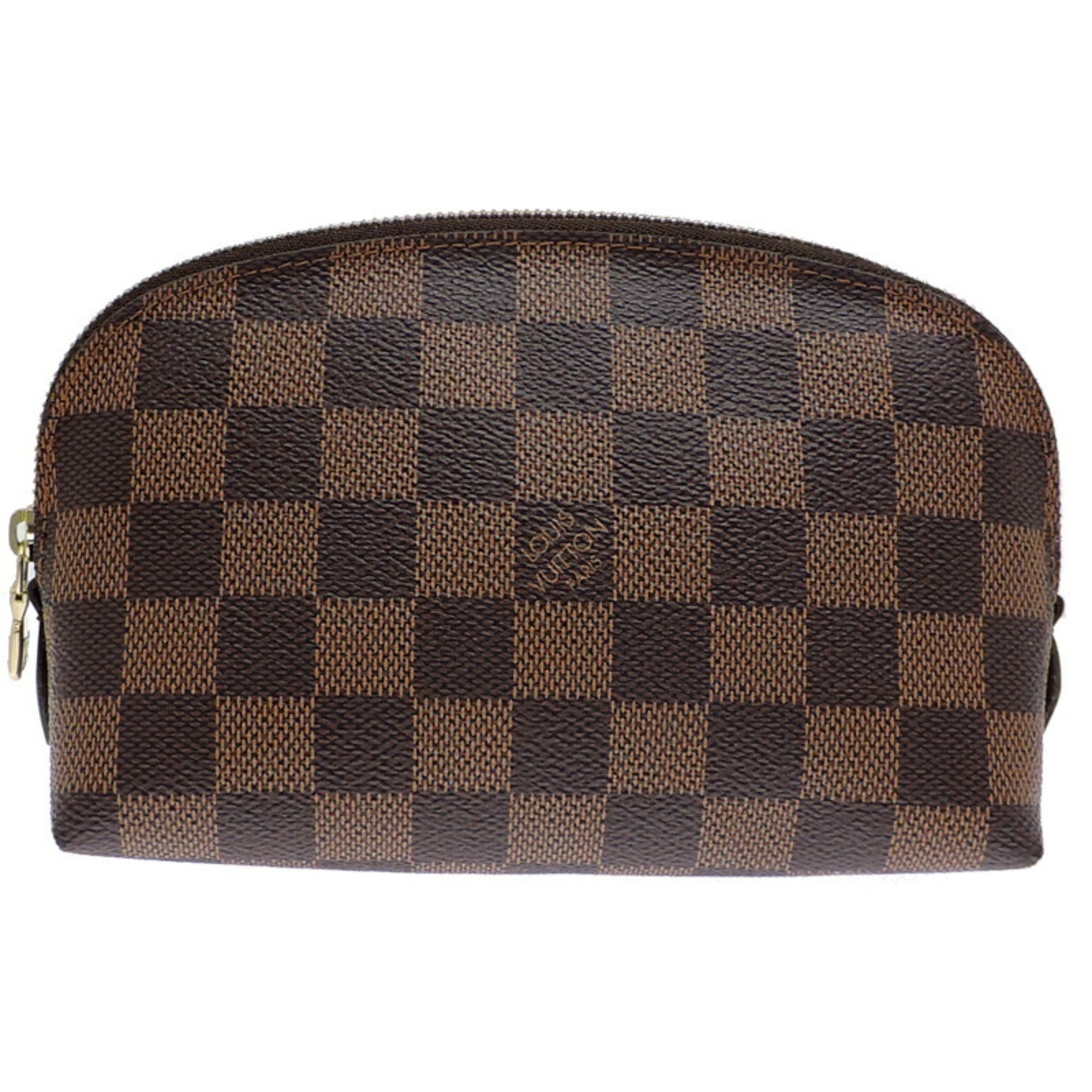 Louis Vuitton Brown Ebene Damier Canvas Pochette Pouch