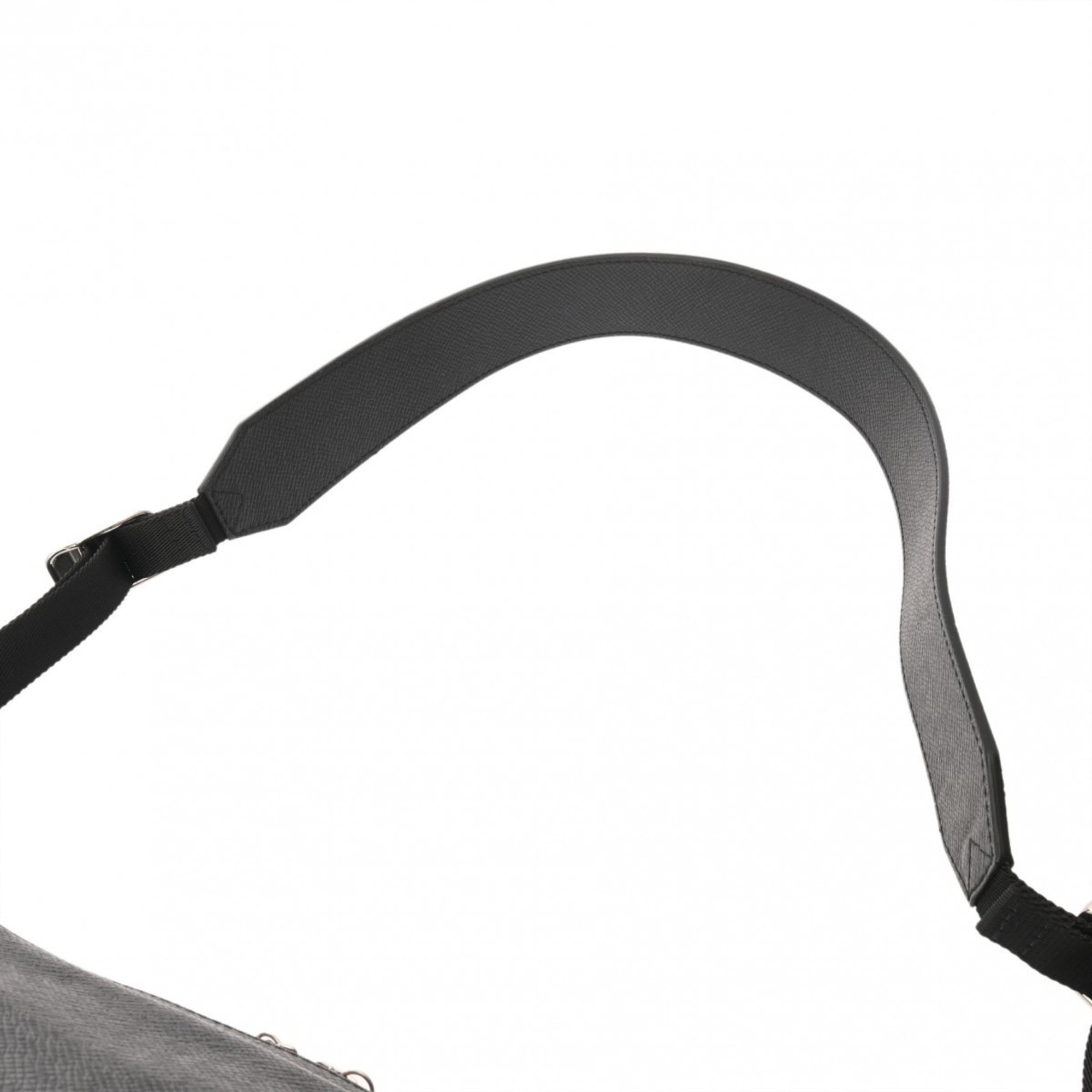 Louis Vuitton Noir Leather Shoulder Bag