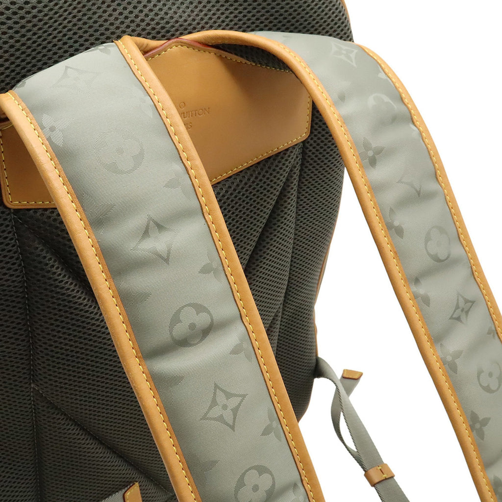 Louis Vuitton Gray Canvas Backpack