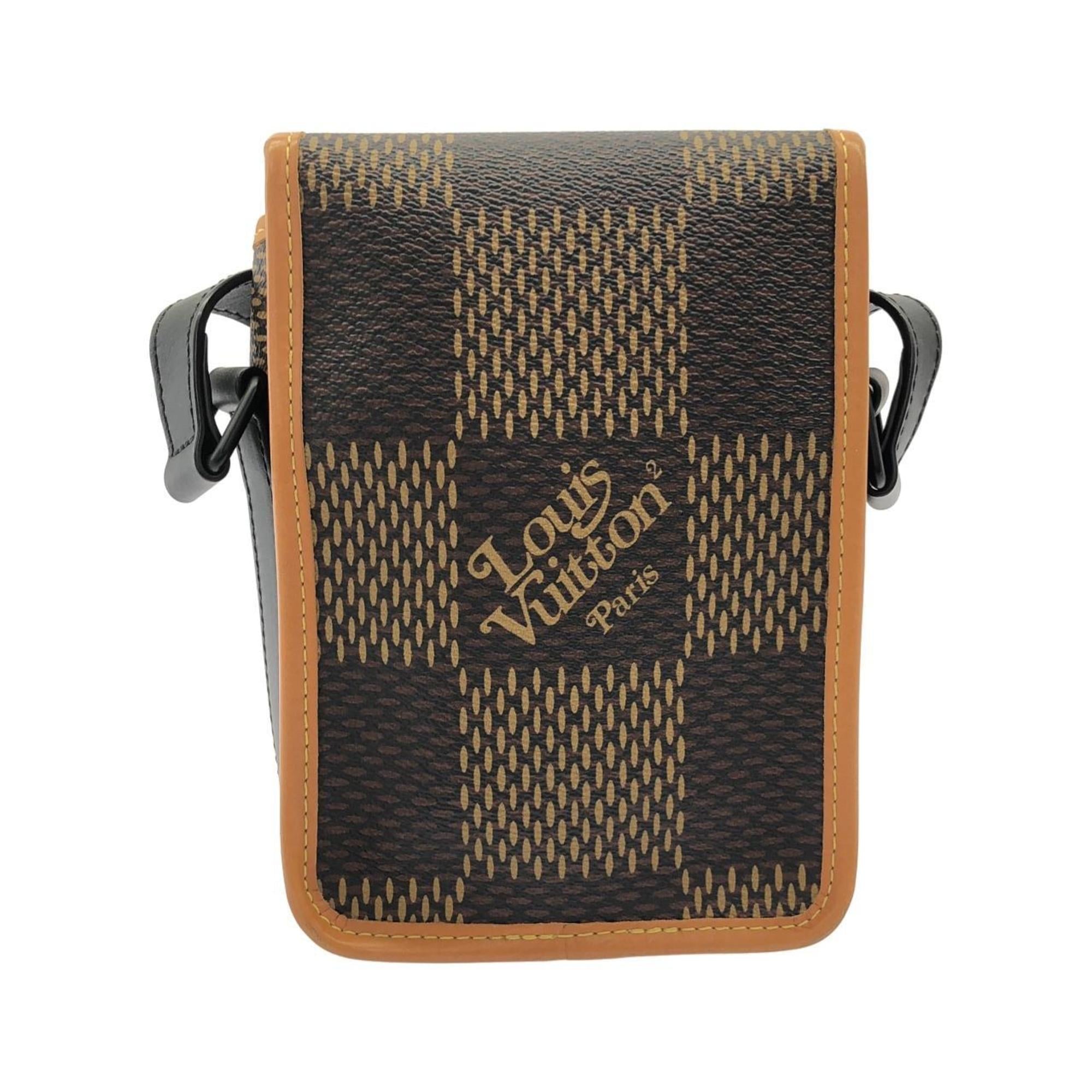 Louis Vuitton Ebene Coated Canvas Shoulder Bag
