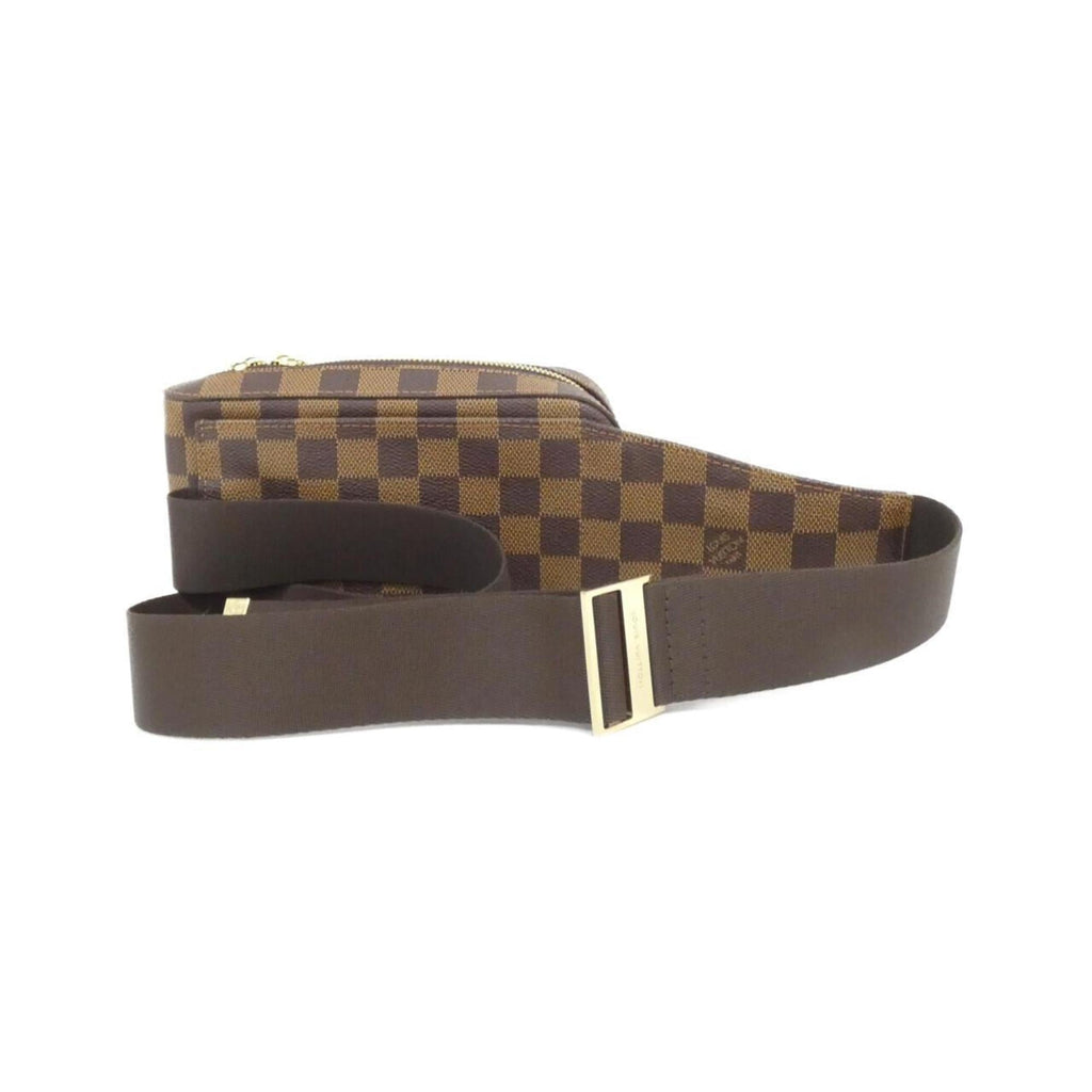 Louis Vuitton Brown Coated Canvas Shoulder Bag