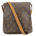 Louis Vuitton Brown Monogram Monogram Leather Shoulder Bag